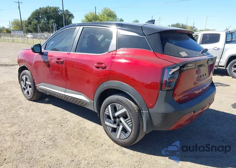 2025 Nissan Kicks Sv Fwd from USA, damaged, VIN 3N8AP6CA8SL355337